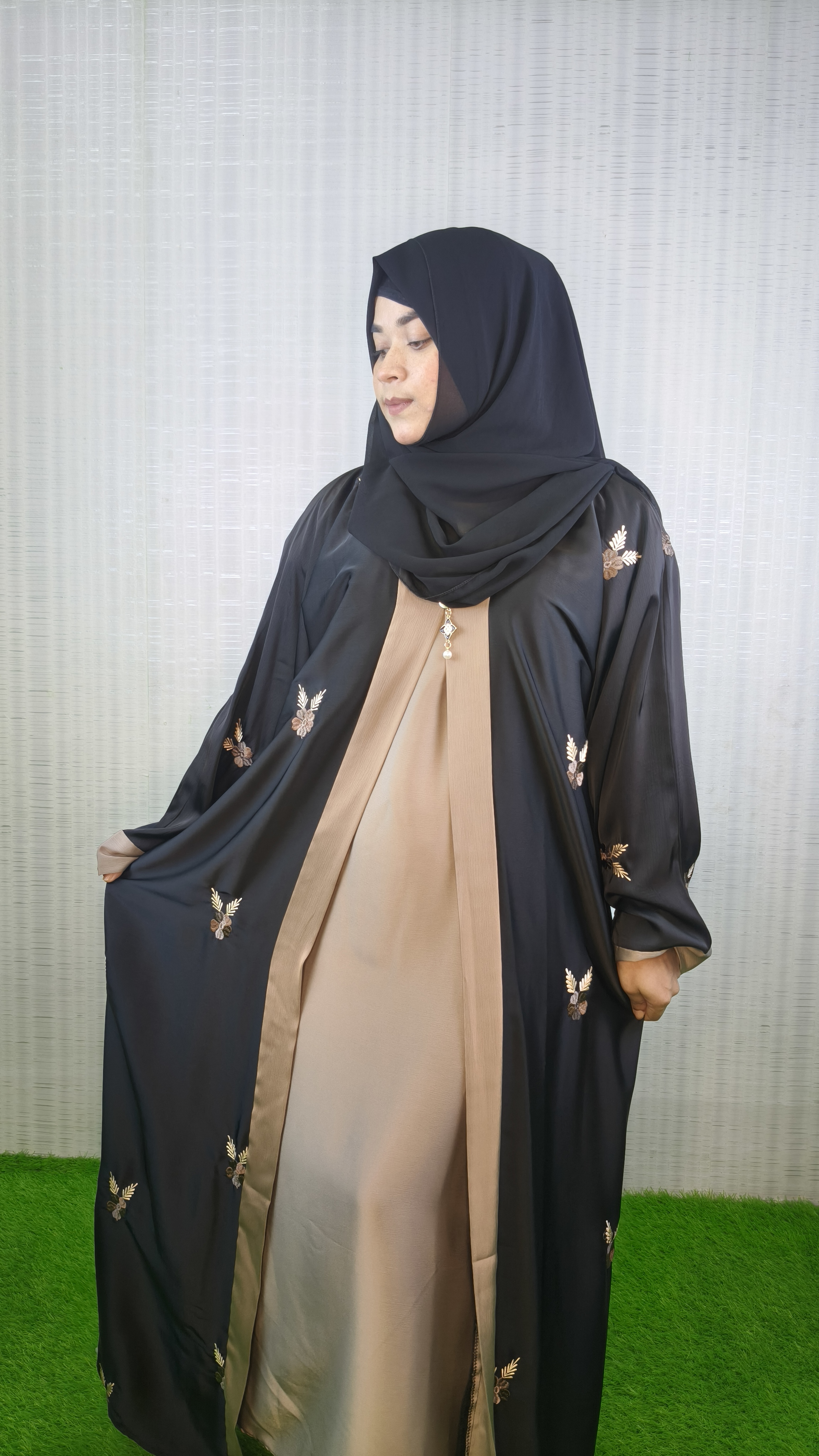 Embroidered Burqa